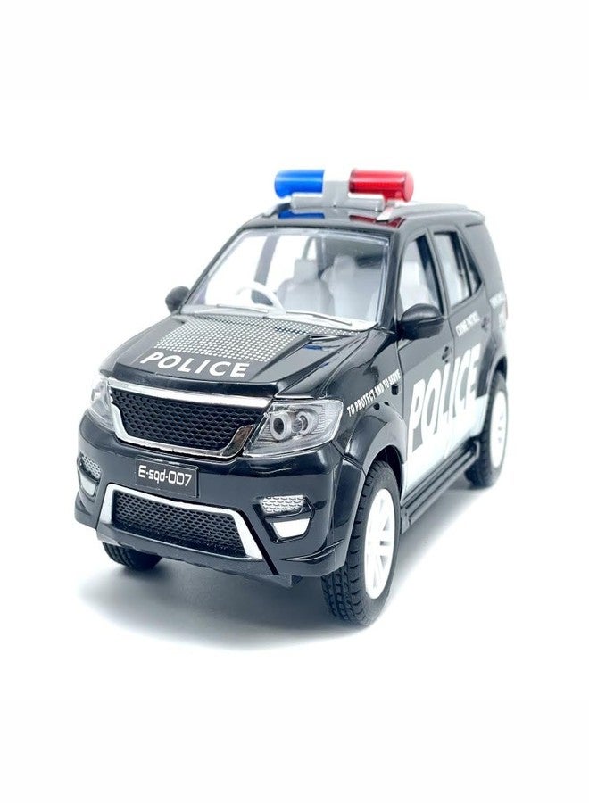 سنتي سيارة لعبة CENTY Fortura Crime Patrol تعمل بالاحتكاك، مناسبة للأطفال من عمر 3 سنوات فما فوق، لون أسود - Image 1